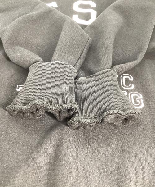 TATTOO STUDIO YAMADA（タトゥースタジオヤマダ）TATTOO STUDIO YAMADA (タトゥースタジオヤマダ) カレッジスウェット ブラック サイズ:Lの古着・服飾アイテム