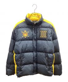 POLO RALPH LAUREN（ポロ・ラルフローレン）の古着「ダウンジャケット」｜イエロー×ブラック