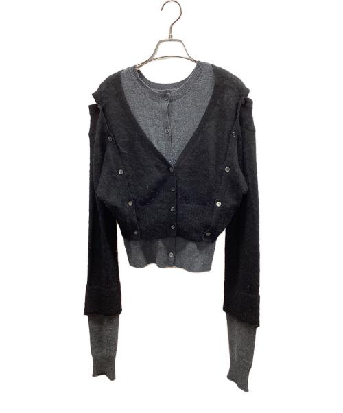 PRANK PROJECT（プランクプロジェクト）PRANK PROJECT (プランクプロジェクト) 厚手カーディガン ブラック サイズ:FREEの古着・服飾アイテム
