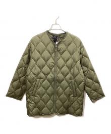 TAION×JOURNAL STANDARD relume（タイオン×ジャーナルスタンダード レリューム）の古着「TAION＊RELUME ミリタリーダウンJKT」｜カーキ