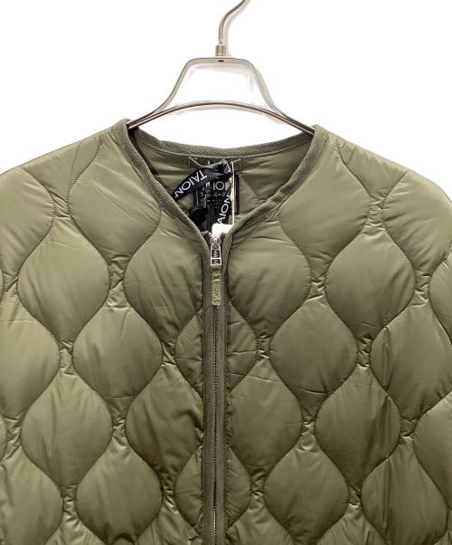 TAION（タイオン）TAION (タイオン) JOURNAL STANDARD relume (ジャーナルスタンダード レリューム) TAION＊RELUME ミリタリーダウンJKT カーキ サイズ:Fの古着・服飾アイテム