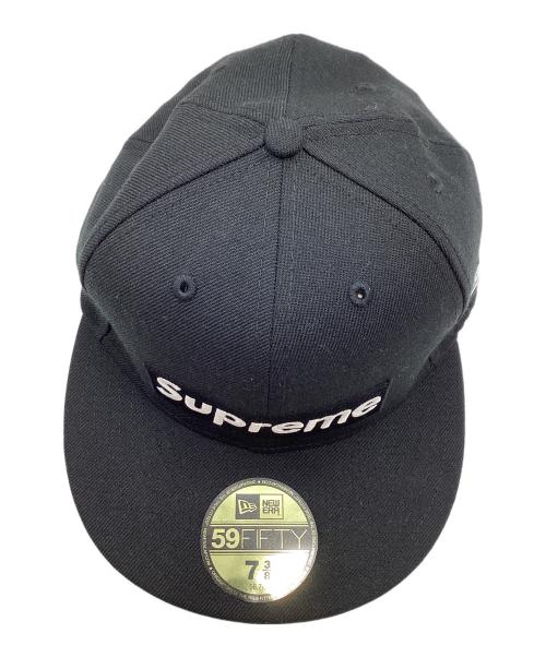 SUPREME（シュプリーム）Supreme (シュプリーム) New Era (ニューエラ) キャップ ブラックの古着・服飾アイテム