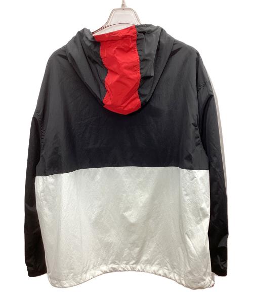 POLO RALPH LAUREN（ポロ・ラルフローレン）POLO RALPH LAUREN (ポロ・ラルフローレン) アノラックパーカー ブラック×ホワイト サイズ:Lの古着・服飾アイテム