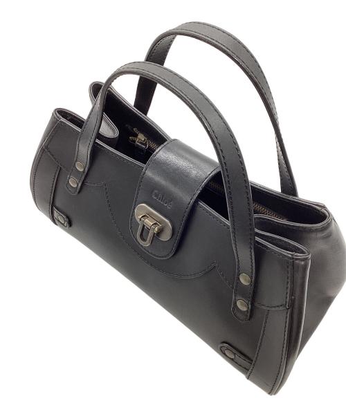 Chloe（クロエ）Chloe (クロエ) ハンドバッグ ブラックの古着・服飾アイテム