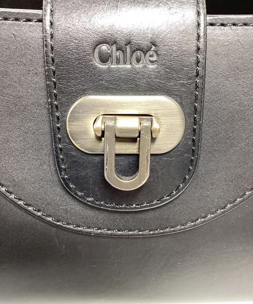 Chloe（クロエ）Chloe (クロエ) ハンドバッグ ブラックの古着・服飾アイテム
