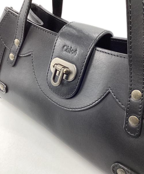 Chloe（クロエ）Chloe (クロエ) ハンドバッグ ブラックの古着・服飾アイテム