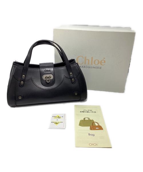 Chloe（クロエ）Chloe (クロエ) ハンドバッグ ブラックの古着・服飾アイテム