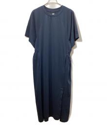 HH（ヘリ―ハンセン）の古着「ショートスリーブアンヒビアスワンピース」｜ネイビー