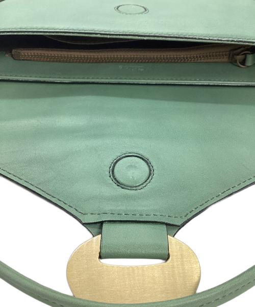 Chloe（クロエ）Chloe (クロエ) ワンショルダーバッグ グリーンの古着・服飾アイテム