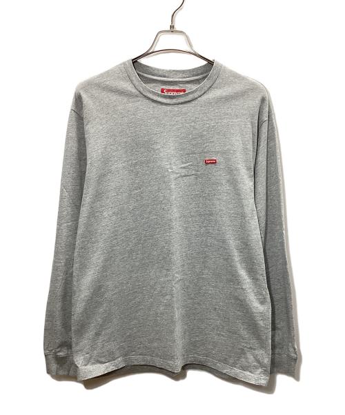 SUPREME（シュプリーム）Supreme (シュプリーム) Small Box L/S Tee グレー サイズ:Mの古着・服飾アイテム