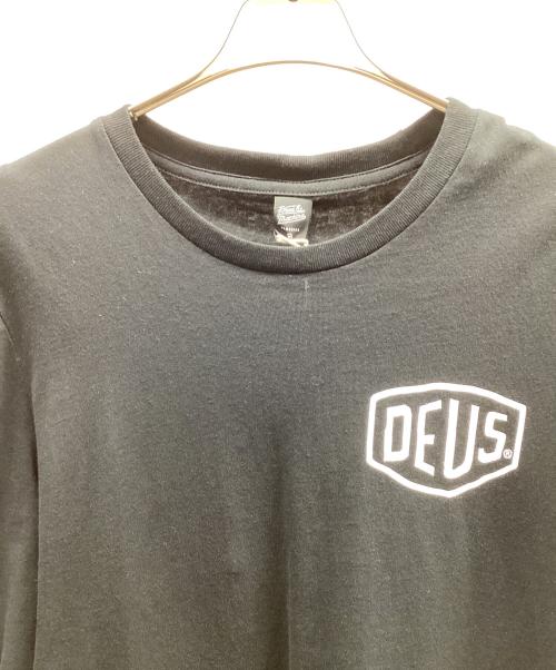 DEUS EX MACHINA（デウス エクス マキナ）DEUS EX MACHINA (デウス エクス マキナ) 長袖Tシャツ ブラック サイズ:M 未使用品の古着・服飾アイテム