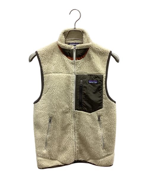 Patagonia（パタゴニア）Patagonia (パタゴニア) クラシックレトロXベスト ベージュ サイズ:XSの古着・服飾アイテム