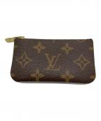 LOUIS VUITTONルイ ヴィトン）の古着「LOUIS VUITTON　カードキーケース ポシェット・クレ」｜ブラウン