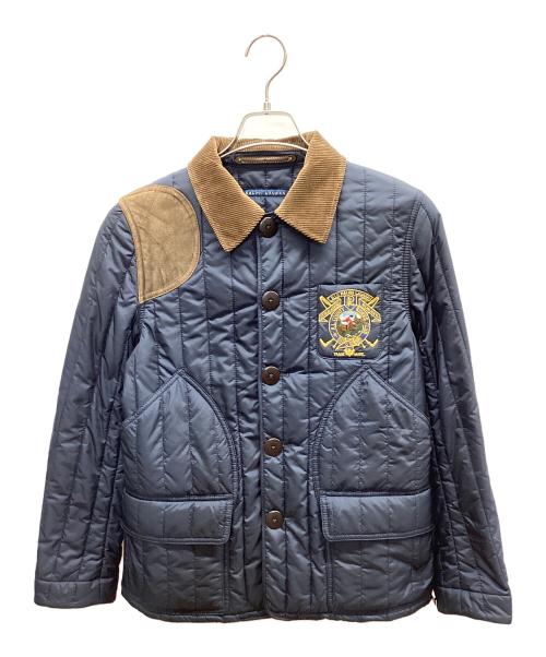 RALPH LAUREN（ラルフローレン）RALPH LAUREN (ラルフローレン) キルティングジャケット ネイビー サイズ:9の古着・服飾アイテム