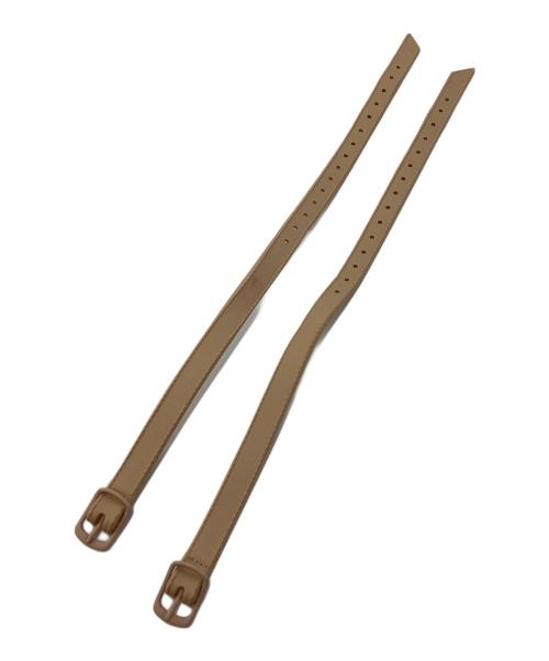 Maison Margiela（メゾンマルジェラ）Maison Margiela (メゾンマルジェラ) タビアンクルストラップパンプス ベージュ サイズ:38の古着・服飾アイテム