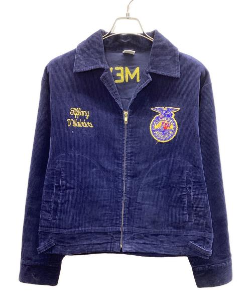 FFA（エフエフエー）FFA (エフエフエー) コーデュロイジャケット ネイビー サイズ:100-42の古着・服飾アイテム