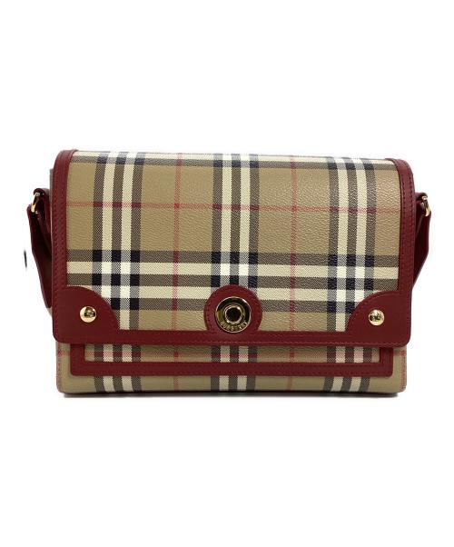 BURBERRY（バーバリー）BURBERRY (バーバリー) Burberry Pre-Owned  ベージュ×レッドの古着・服飾アイテム