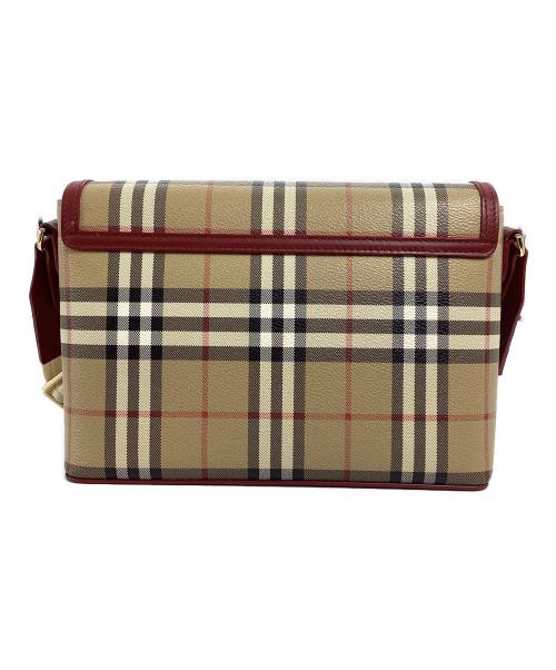 BURBERRY（バーバリー）BURBERRY (バーバリー) Burberry Pre-Owned  ベージュ×レッドの古着・服飾アイテム