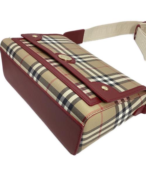 BURBERRY（バーバリー）BURBERRY (バーバリー) Burberry Pre-Owned  ベージュ×レッドの古着・服飾アイテム