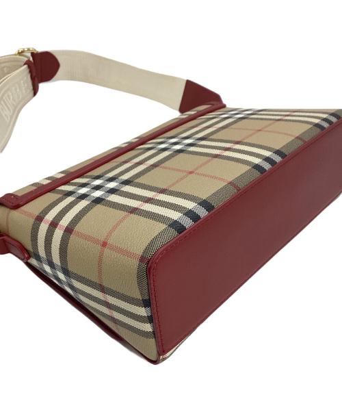 BURBERRY（バーバリー）BURBERRY (バーバリー) Burberry Pre-Owned  ベージュ×レッドの古着・服飾アイテム