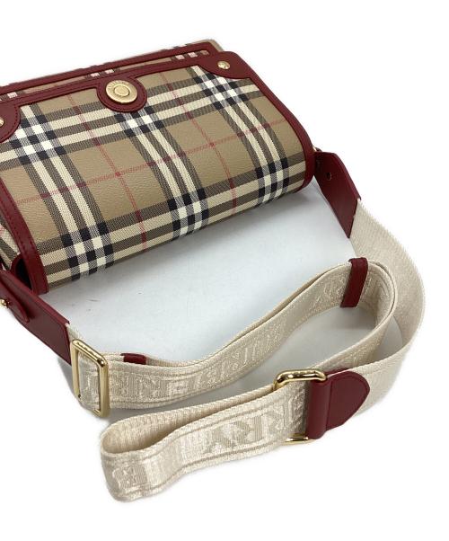 BURBERRY（バーバリー）BURBERRY (バーバリー) Burberry Pre-Owned  ベージュ×レッドの古着・服飾アイテム