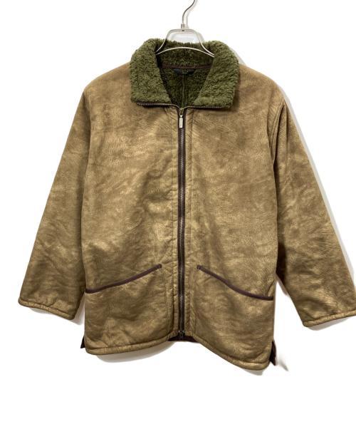 Barbour（バブアー）Barbour (バブアー) スウェードタッチフリースジャケット カーキ サイズ:Mの古着・服飾アイテム