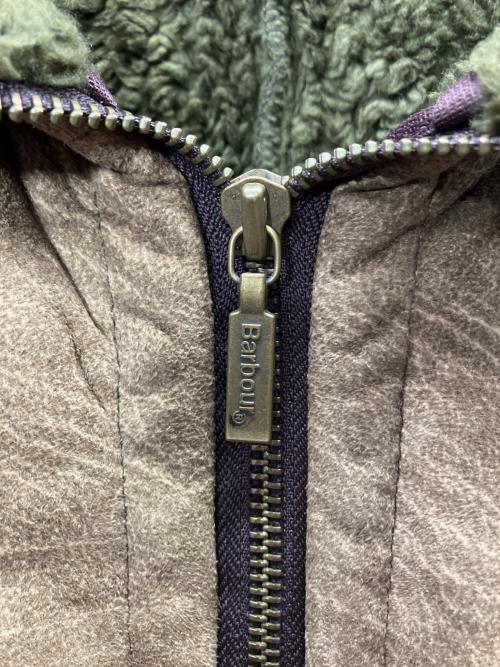 Barbour（バブアー）Barbour (バブアー) スウェードタッチフリースジャケット カーキ サイズ:Mの古着・服飾アイテム
