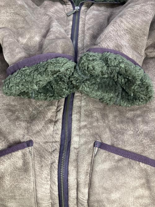 Barbour（バブアー）Barbour (バブアー) スウェードタッチフリースジャケット カーキ サイズ:Mの古着・服飾アイテム