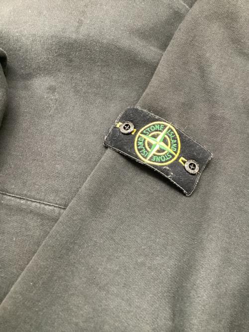 STONE ISLAND（ストーンアイランド）STONE ISLAND (ストーンアイランド) ガーメントダイコットンプルオーバースウェットフーディー ブラック サイズ:XXLの古着・服飾アイテム