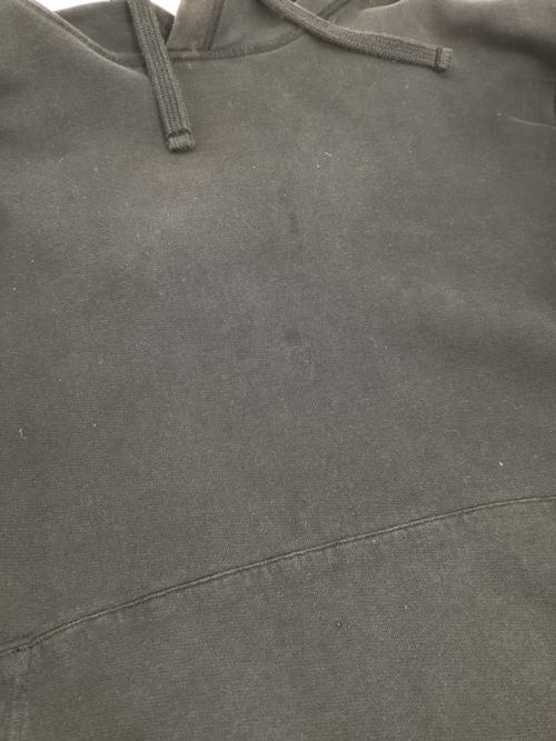 STONE ISLAND（ストーンアイランド）STONE ISLAND (ストーンアイランド) ガーメントダイコットンプルオーバースウェットフーディー ブラック サイズ:XXLの古着・服飾アイテム