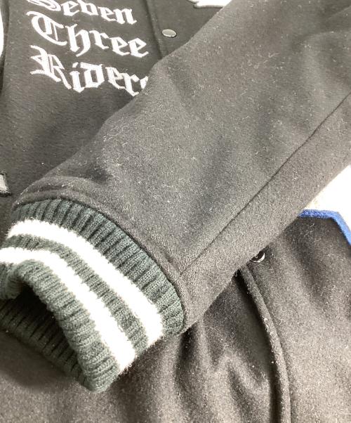 SEVEN THREE-R（セブンスリーアール）SEVEN THREE-R (セブンスリーアール) スタジャン ブラック サイズ:Lの古着・服飾アイテム