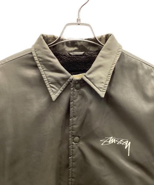stussy（ステューシー）stussy (ステューシー) コーチジャケット カーキ サイズ:Lの古着・服飾アイテム