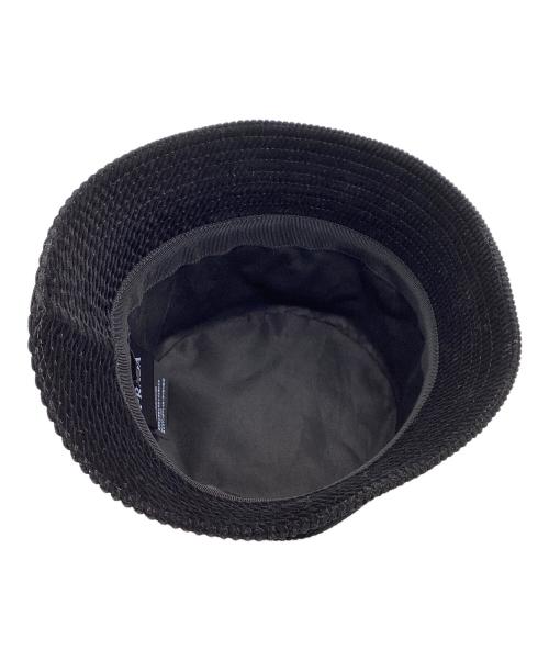 PRADA（プラダ）PRADA (プラダ) PRADA コーデュロイ バケットハット ブラック ブラック サイズ:Lの古着・服飾アイテム