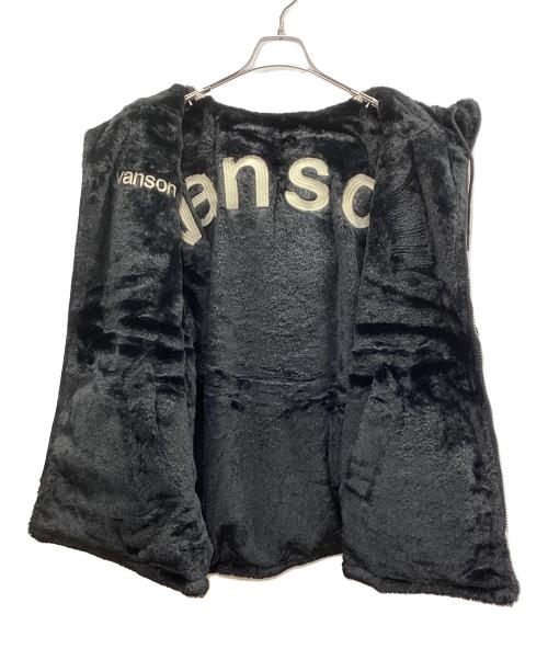 VANSON（バンソン）VANSON (バンソン) リバーシブルジャケット ブラック×カーキ サイズ:XLの古着・服飾アイテム