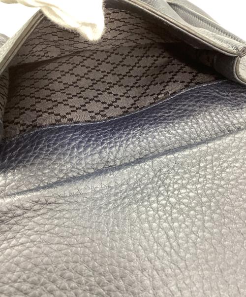 GUCCI（グッチ）GUCCI (グッチ) ショルダーバッグ ネイビーの古着・服飾アイテム