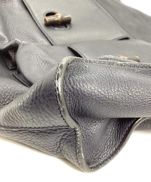 GUCCI（グッチ）GUCCI (グッチ) ショルダーバッグ ネイビーの古着・服飾アイテム