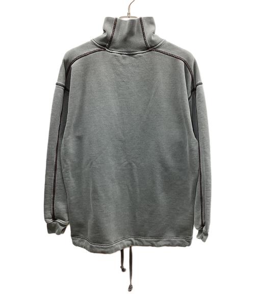 DIESEL（ディーゼル）DIESEL (ディーゼル) モックネックスウェット グレー サイズ:Sの古着・服飾アイテム