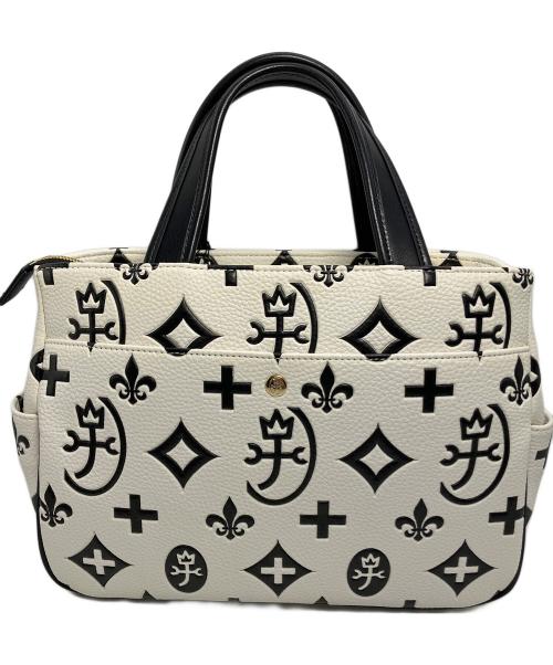 CASTELBAJAC（カステルバジャック）CASTELBAJAC (カステルバジャック) ハンドバッグ ホワイト 未使用品の古着・服飾アイテム