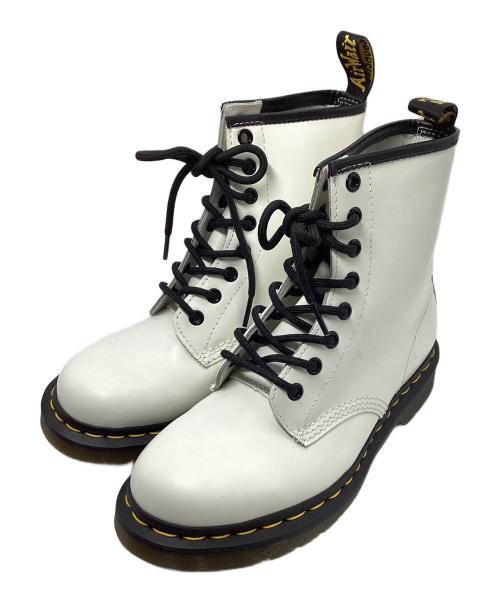 Dr.Martens（ドクターマーチン）Dr.Martens (ドクターマーチン) 8ホールブーツ 8EYE BOOT ホワイト サイズ:23の古着・服飾アイテム