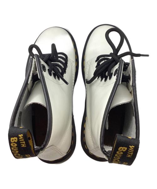 Dr.Martens（ドクターマーチン）Dr.Martens (ドクターマーチン) 8ホールブーツ 8EYE BOOT ホワイト サイズ:23の古着・服飾アイテム
