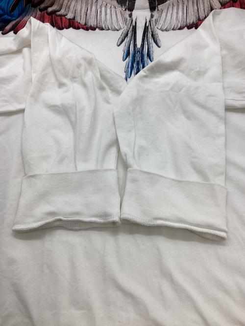 MARCELO BURLON（マルセロバーロン）MARCELO BURLON (マルセロバーロン) 長袖Tシャツ ホワイト サイズ:M 未使用品の古着・服飾アイテム