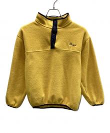 L.L.Bean（エルエルビーン）の古着「ハーフスナップTフリースジャケット」｜イエロー