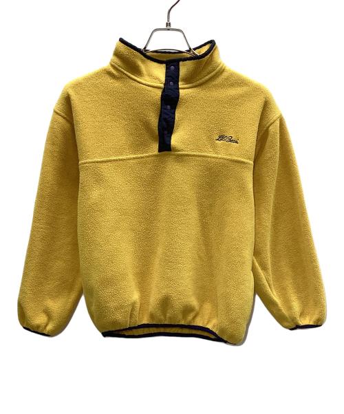 L.L.Bean（エルエルビーン）L.L.Bean (エルエルビーン) ハーフスナップTフリースジャケット イエロー サイズ:表記なしの古着・服飾アイテム