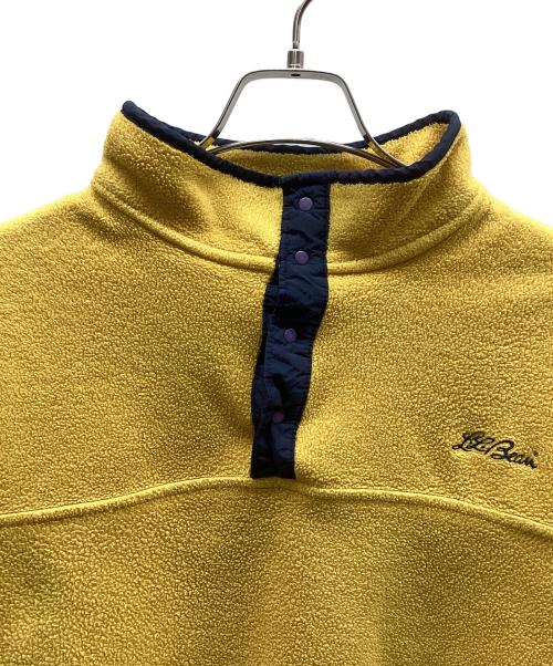 L.L.Bean（エルエルビーン）L.L.Bean (エルエルビーン) ハーフスナップTフリースジャケット イエロー サイズ:表記なしの古着・服飾アイテム