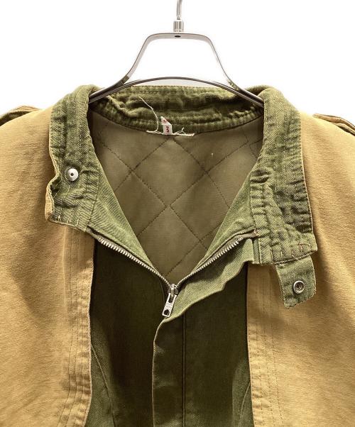 French Military（フレンチミリタリー）French Military (フレンチミリタリー) ハンティングジャケット ベージュ×カーキ サイズ:3の古着・服飾アイテム
