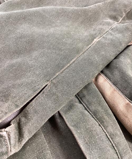 French Military（フレンチミリタリー）French Military (フレンチミリタリー) ハンティングジャケット ベージュ×カーキ サイズ:3の古着・服飾アイテム