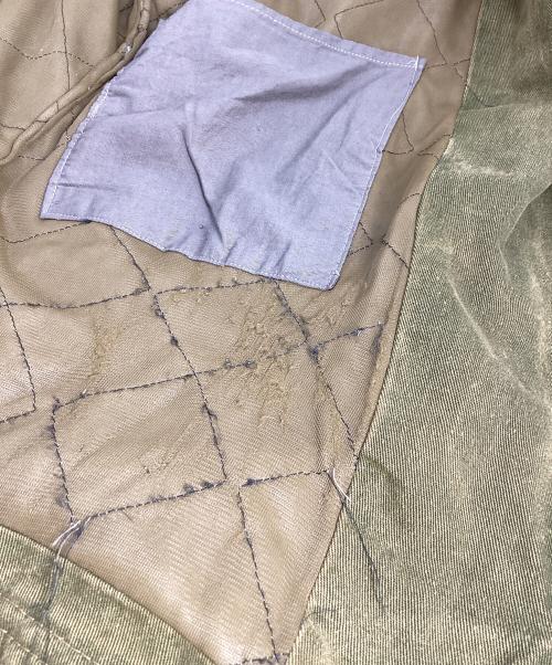 French Military（フレンチミリタリー）French Military (フレンチミリタリー) ハンティングジャケット ベージュ×カーキ サイズ:3の古着・服飾アイテム