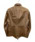 PS Paul Smith (ＰＳポールスミス) PS Paul Smith　レザージャケット・ブルゾン ブラウン サイズ:M：11000円