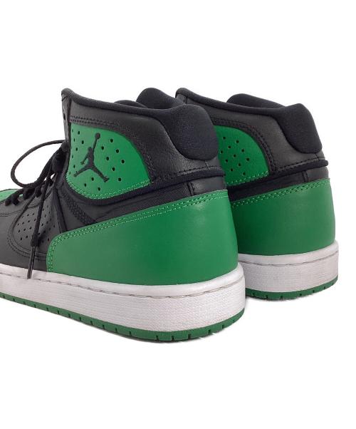 NIKE（ナイキ）NIKE (ナイキ) JORDAN ACCESS ブラック×グリーン サイズ:26.5の古着・服飾アイテム