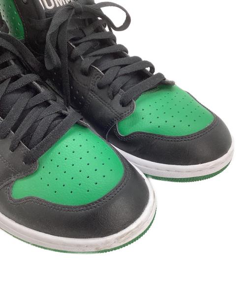 NIKE（ナイキ）NIKE (ナイキ) JORDAN ACCESS ブラック×グリーン サイズ:26.5の古着・服飾アイテム